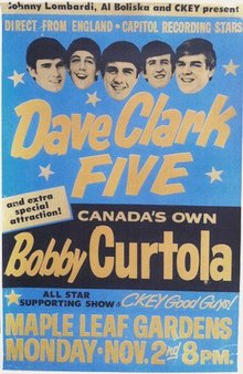 The Dave Clark Five live.