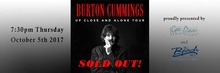 Burton Cummings Tickets, Tour Dates & Concerts 2025 & 2024 – Songkick