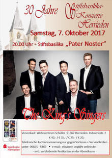 king singers tour dates