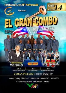 Saca la aseguranza de repuesto Pautas Entradas, fechas y conciertos de El Gran Combo de Puerto Rico en 2024 &  2023 –Songkick