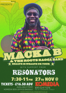 Macka B Tickets, Tour Dates & Concerts 2024 & 2023 – Songkick