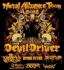 dying fetus tour poster