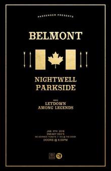belmont band tour dates