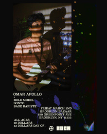 Omar Apollo Tickets, Tour Dates 2019 & Concerts – Songkick