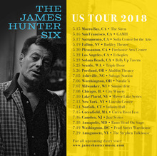 james hunter six tour 2023 uk