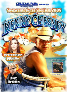 kenny chesney past tour dates