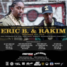 ERIC B & RAKIM  Live Nation Philly
