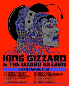 Image result for king gizzard tour new haven