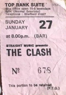 The Clash live.