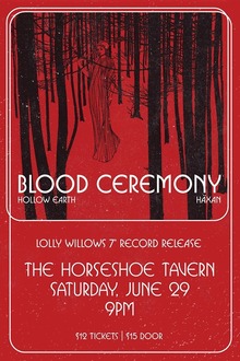 blood ceremony tour