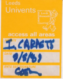 Inspiral Carpets Frontman Tom Hingley Pinned On July 1 2012 Great Music Videos Concert Music Venue