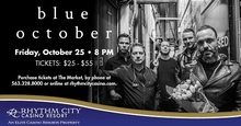 blue october canada tour dates