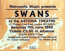 Swans Tickets, Tour Dates & Concerts 2025 & 2024 – Songkick