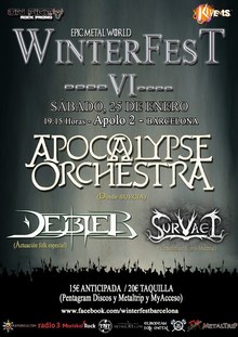 Apocalypse Orchestra live.