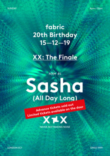 sasha tour dates