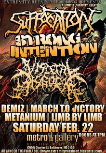 suffocation band tour