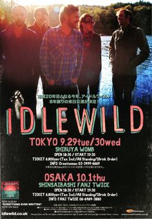 idlewild tour