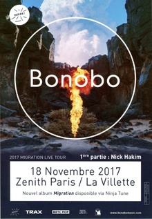 bonobo tour schedule