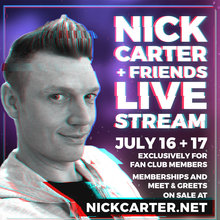 Nick Carter live.