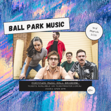 ball park music tour 2023