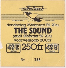 The Sound Concert Tickets - 2024 Tour Dates.