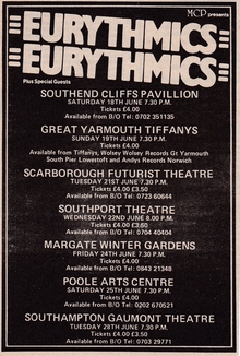 Eurythmics Concert Tickets - 2024 Tour Dates.