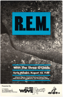 rem tour schedule