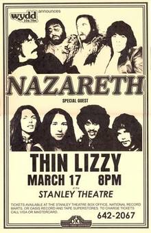 Thin Lizzy live.