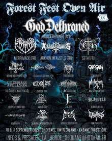 god dethroned tour