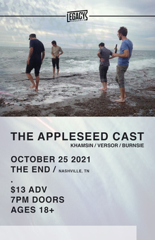 appleseed cast tour dates