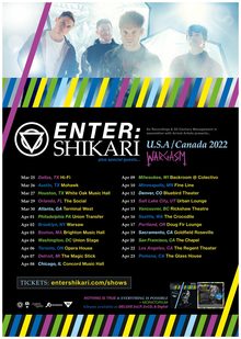 enter shikari tour tickets