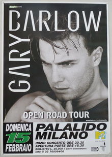 Gary Barlow live.