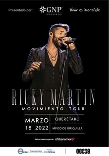 ricky martin tour schedule