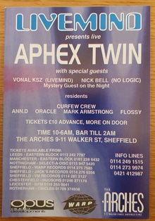 aphex twin europe tour 2023