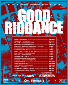 good riddance tour poster