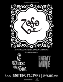 Zoso – the Ultimate Led Zeppelin Experience live.