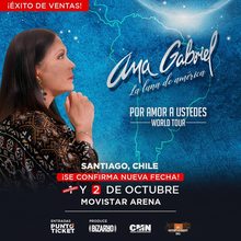 Ana Gabriel Tickets, Tour Dates & Concerts 2023 & 2022 – Songkick