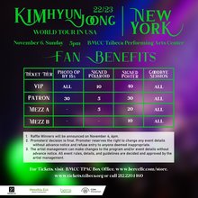 Kim Hyun Joong Tour Announcements 2023 & 2024, Notifications