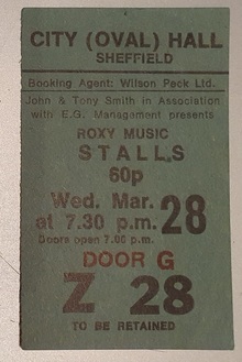 Roxy Music Concert Tickets - 2024 Tour Dates.