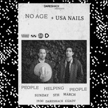 No Age Concert Tickets - 2024 Tour Dates