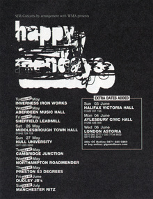 Happy Mondays Concert Tickets - 2024 Tour Dates.