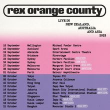 Rex Orange County makes stop in Las Vegas during 2022 tour