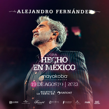 Alejandro Fernández live.