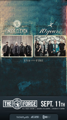 Finger Eleven Concert Tickets - 2024 Tour Dates.