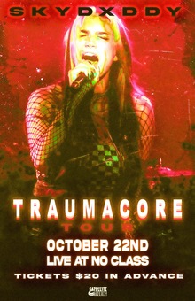 Skydxddy's Traumacore Tour is almost here, are you ready