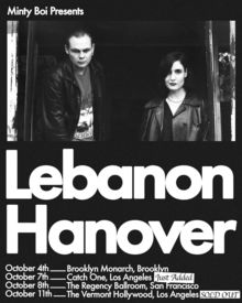lebanon hanover tour us