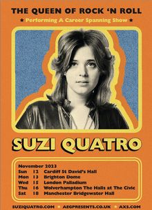 Suzi Quatro live.