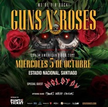 Guns N' Roses live.