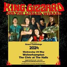 King Gizzard & The Lizard Wizard live.