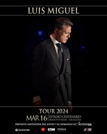 Luis Miguel anuncia fechas para gira por Centro y Suramérica, EE